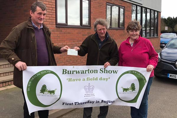 Thank You to Burwarton Show